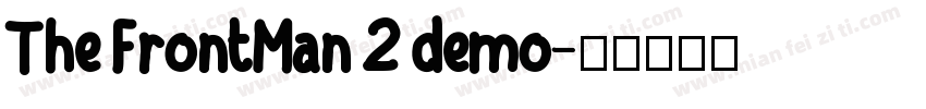 The FrontMan 2 demo字体转换